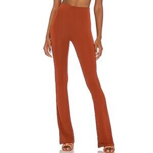 Michael Costello X Revolve Boot Cut Leggings in Copper SZ M